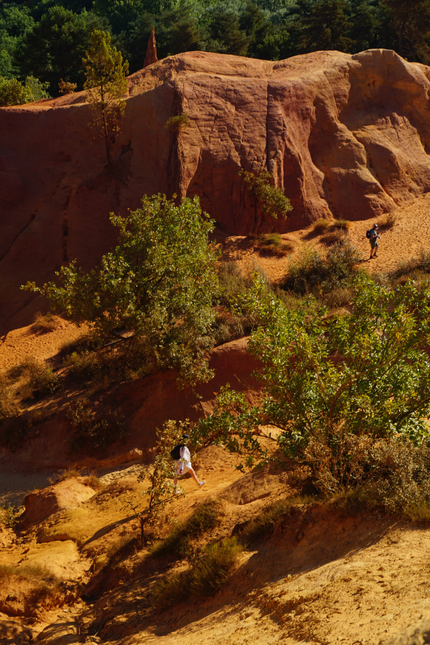 colorado provençal ou sentier des ocres